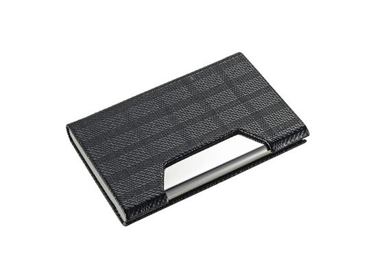 جای کارت ویزیت 65 گرمی Promotion PU چرم قاب کارت مغناطیسی 64*97*17mm
