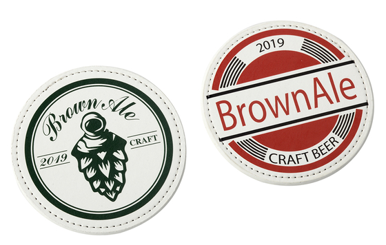 آشپزخانه های آشامیدنی جذب کننده که در مواد رنگارنگ کورک / PU برای میز بندی رنگارنگ قرار داده شده اند