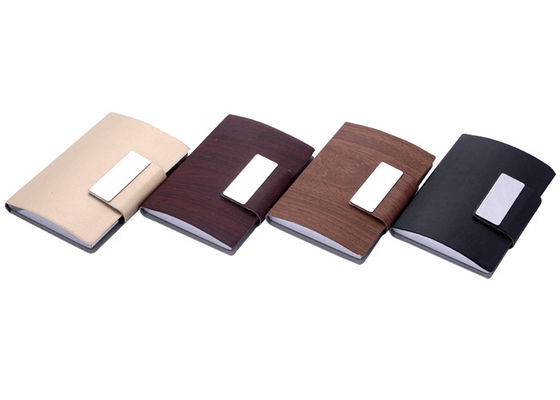 Debossing Name Card Holder Case PU چرمی کیف کارت چاپ دیجیتال