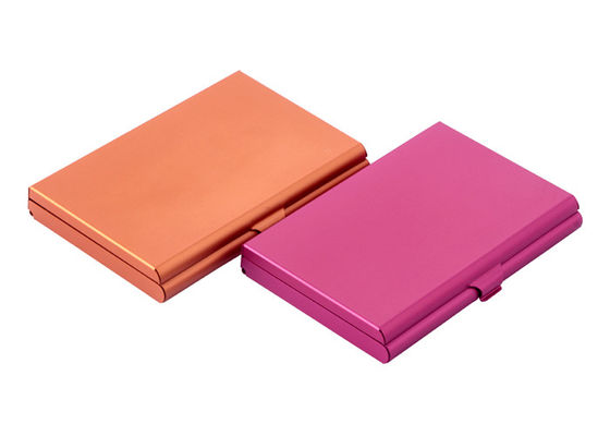 قاب کارت سفارشی آینه مستطیلی جای کارت نام آلومینیومی