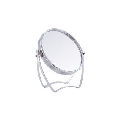 قیمت خوب نقره ای PU چرم LED آرایش میز بالا آینه با تابع چرخش آنلاین