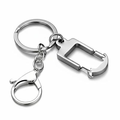 قیمت خوب OEM/ODM As Photo Zinc Alloy Metal Keychain Holder for Customized Manufacturing آنلاین