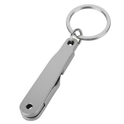 قیمت خوب Zinc Alloy Metal Keychain Holder Durable and Customizable for OEM/ODM آنلاین