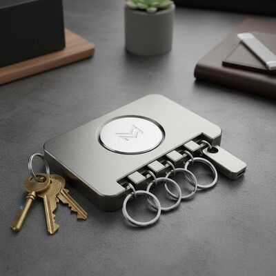 قیمت خوب جاکلیدی فلزی بادوام با لوگوی سفارشی، مناسب برای هدایای شرکتی و اقلام، سازماندهی کلید کاربردی را فراهم می کند آنلاین