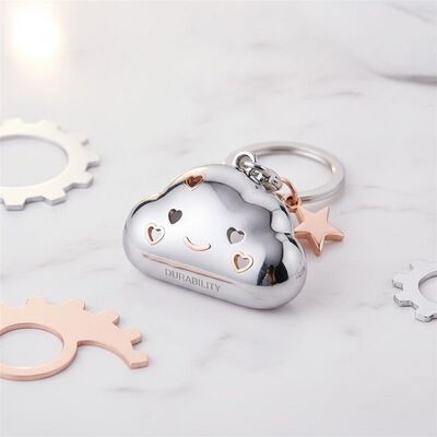 کیفیت کلیدواژه ی فلزی زیبا با دوام بالا مناسب برای تبلیغات تجاری رویدادهای شرکتی و طرح های سفارشی کارخانه