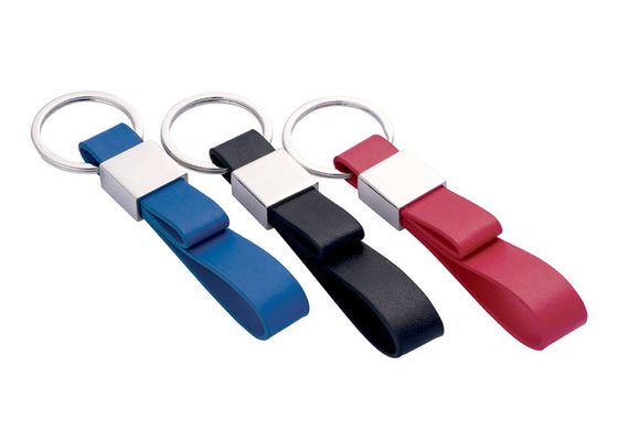 قیمت خوب جا کلیدی دولایه PU چرم آلیاژ روی مینی جا کلیدی آنلاین